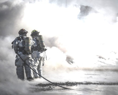 Brandweer mannen brandverzekering